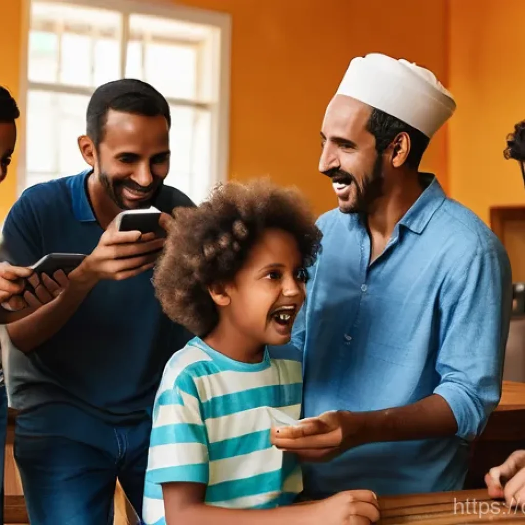 에리트레아에서 인기 있는 게임 - 6' or 'Age of Empires,' with expressions ranging from intense concentration to cheers and laughter. ...