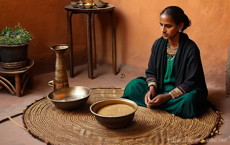 에리트레아의 문화 체험 - **"A vibrant street scene in Asmara, Eritrea, showcasing its unique 1930s Art Deco and Futurist arch...