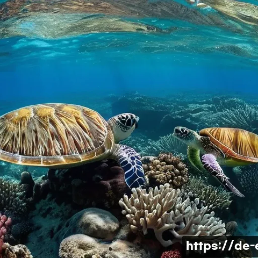 에리트레아 어업 정책 - **Prompt:** An underwater scene depicting the vibrant and diverse marine life of Eritrea's Red Sea, ...
